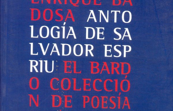 Antología de Salvador Espriu